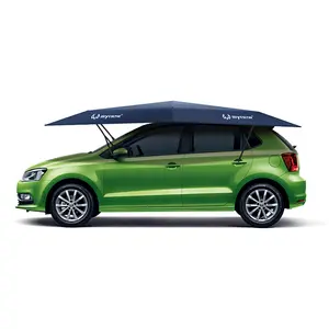 Pare-soleil de parapluie de voiture à télécommande automatique facile à plier et à ouvrir pour la protection de la voiture et la résistance à la chaleur