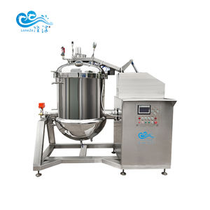 Sartén al vacío continuo, olla de inmersión de azúcar, fruta en conserva, máquina de cocina para hervir azúcar al vacío para melocotón, piña, fruta - Product Image 2