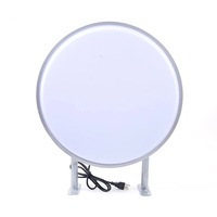 Boîtes lumineuses publicitaires LED personnalisées, étanches pour l'extérieur, panneau lumineux pour vitrine de magasin, signalisation murale
