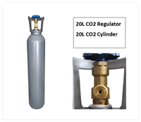 Bouteille de gaz CO2 8L pour la bière pression et la brasserie artisanale