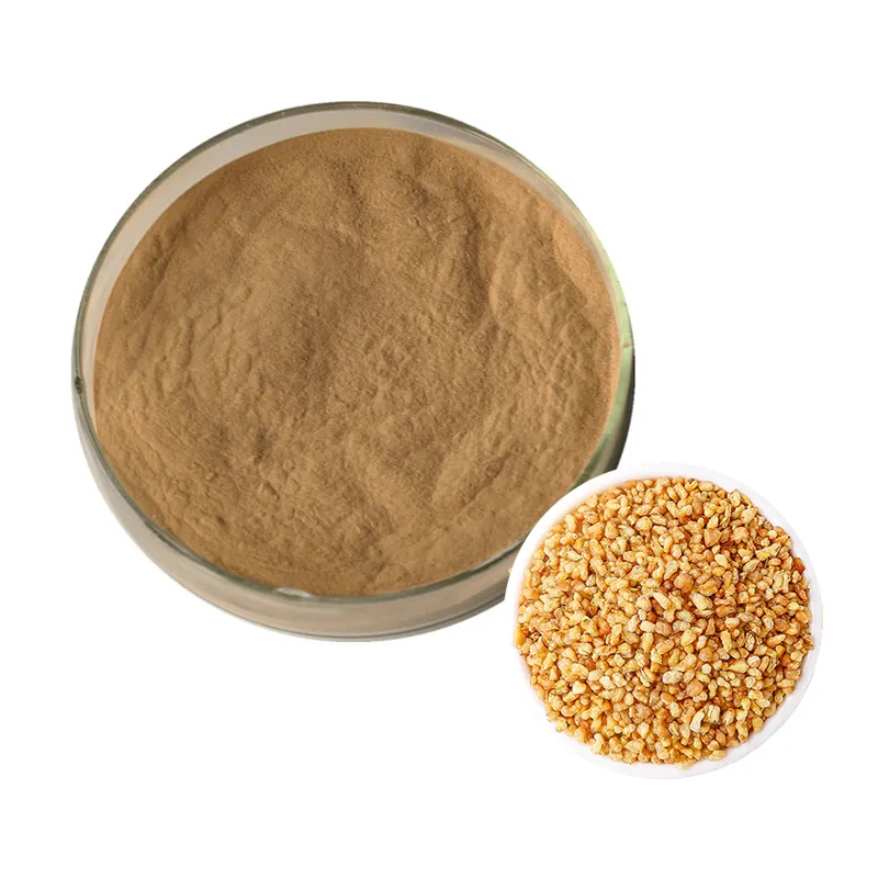 Usine en gros haute qualité fenugrec saponine 50% poudre d'extrait de graines de fenugrec biologique