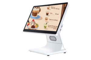 ระบบ POS หน้าจอ TFT ขนาด 15 นิ้ว หน้าจอเดี่ยว ระบบสัมผัสแบบ Capacitive 10 จุด เครื่อง POS ออลอินวัน แรม 4GB SSD 64GB ระบบปฏิบัติการ Windows 10 บลูทูธ/Wi-Fi - Product Image 2