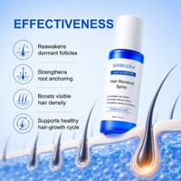 Sérum Capillaire Bio Végétalien à Marque Blanche GHK-Cu + AHK-Cu Peptides pour la Croissance et la Renouvellement Cellulaire des Cheveux, pour Hommes et Femmes
