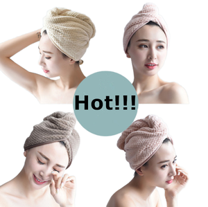 Tùy Chỉnh Của Phụ Nữ Sợi Nhỏ Khăn Spa Siêu Thấm Nhanh Chóng Khô Tóc Bọc Dệt Kỹ Thuật Cá Nhân Mềm Ma Thuật Turban Cho Nhà - Product Image 2