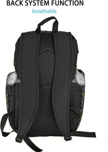 Échantillon Gratuit : Sac à Dos de Sport Personnalisé Haut de Gamme en Cuir Véritable, Imperméable, avec Panneau Solaire, Grande Capacité, pour Voyage - Product Image 4