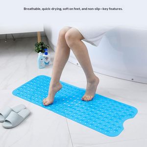 Alfombra de Baño Extra Larga Antideslizante, Alfombrillas para Bañera y Ducha, Alfombra Lavable para Bañera con Orificios de Drenaje - Product Image 3