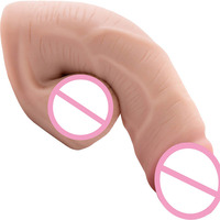 Consolador pequeño con textura de piel ligera y realista, Mini consolador para pene de 5 pulgadas, TPE suave, consolador realista para mujer, ropa interior lesbiana