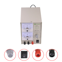 Kit de placage de bijoux en acier et métal TASANOL APS-1503/1505 20V/3A 20V/5A, machine de placage argent et or 110V/220V avec redresseur