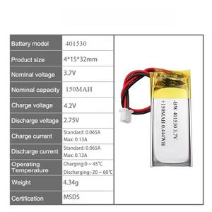 BW401530 <span class=keywords><strong>3.7V</strong></span> 150AMH 충전식 500 사이클 리튬 이온 리튬 폴리머 배터리 <span class=keywords><strong>Lipo</strong></span> 배터리 백 - Product Image 2