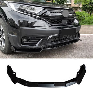 Gloss Black Front Bumper Splitter Lip Body Kit Spoiler <b>Diffuser</b> <b>for</b> Honda CRV CR-V 2021 2022 <b>Car</b> Accessories - Product Image 1