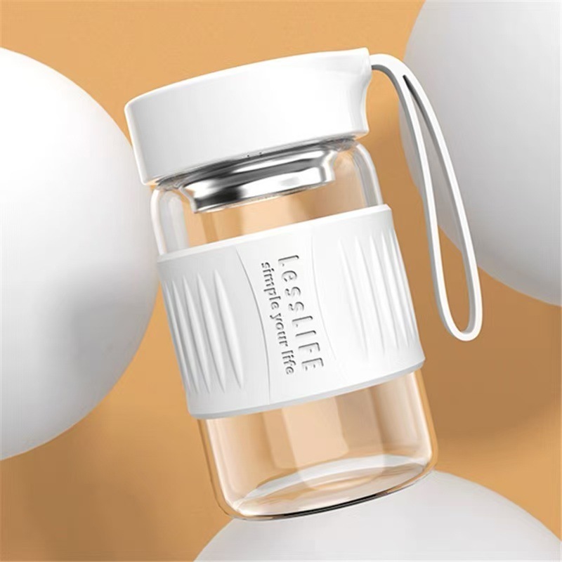 Étui en silicone, blanc, 360 ml