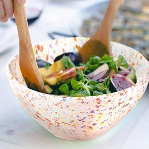 Làm bằng tay ở Tây Ban Nha tierra cocida Thương hiệu gốm salad Bát Bộ đồ ăn thủ công bát nhà bếp phục vụ bát - Product Image 1