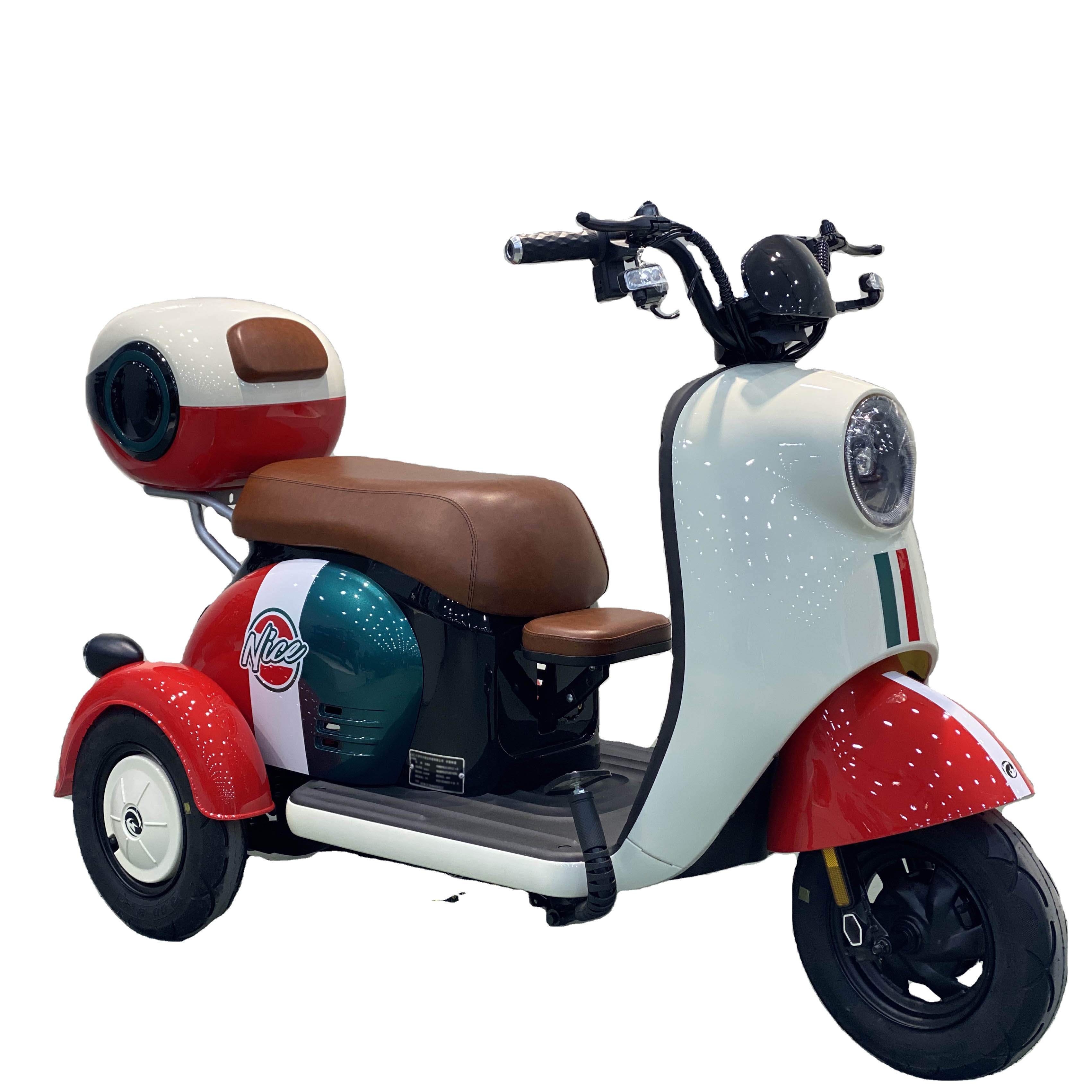 Vespa Trike Scooter 3-Wheel Motorcycle for All Ages