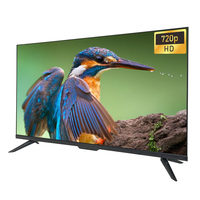 Téléviseur LED numérique à écran plat 32 43 50 55 65 pouces avec DVB T2 S2 ASTC ISDBT Smart TV Televisores