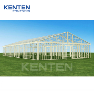 KENTEN Carpa Semipermanente Transparente Carpas 10X30 30x30 40x60 Marco de Aluminio Dorado Dosel para Fiesta Carpas Transparentes para <span class=keywords><strong>Alquiler</strong></span> - Product Image 3
