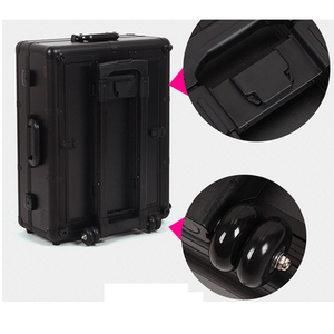 Valigetta <span class=keywords><strong>Professionale</strong></span> per Trucco in Alluminio, Stazione di Bellezza con Specchio Illuminato e Grande Capacità - Product Image 6