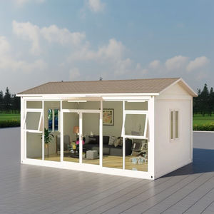 CE 20 pieds Mini-maison mobile préfabriquée en acier pour extérieur, aspect bois, style contemporain, luxe, pour hôtel, conteneur économique - Product Image 2