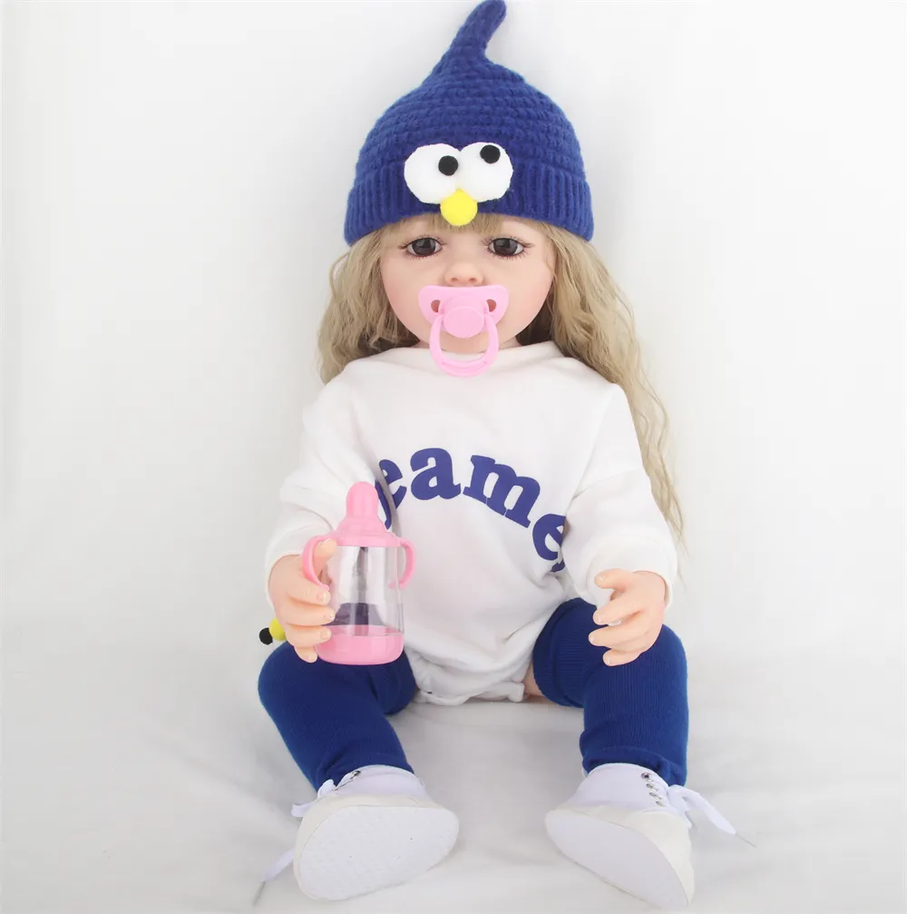 卸売シリコーン耐久性ソフトビニール人形腕脚リアルな女の子のおもちゃ人形本物の赤ちゃん人形