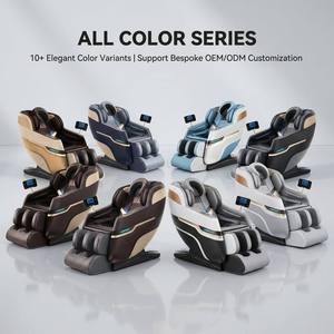 Fauteuil LEERCON Zéro Gravité à Chauffage Rapide, en Cuir Matelassé, Massage Profond des Tissus, Compression d'Air à 360°, pour Personnes Âgées - Product Image 2