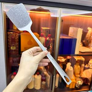 Cuillère de cuisine en titane pur avec manche allongé, résistante à la chaleur, pour la cuisson à la wok et une utilisation à haute température, fabriquée à Jieyang - Product Image 3