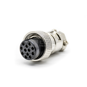 Đầu Nối Hàng Không GX12 GX16 GX20 GX25 GX30 Theo Yêu Cầu OEM Ốc Vít Không Gỉ Kim Loại Cho Nam Và Nữ Phích Cắm Tròn Loại Năng Lượng Mặt Trời - Product Image 5