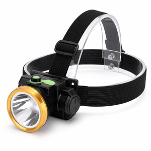 Linterna frontal LED WOSEN de 69g de alta luminosidad para senderismo, escalada y construcción, recargable por USB C, resistente al agua IP64, fabricada en ABS. - Product Image 1