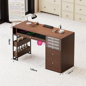 <span class=keywords><strong>Mesa</strong></span> <span class=keywords><strong>de</strong></span> Manicura Yicheng Beauty con Aspiradora Integrada, <span class=keywords><strong>Mesa</strong></span> <span class=keywords><strong>de</strong></span> Trabajo Individual o Doble para Manicuristas, Juego <span class=keywords><strong>de</strong></span> <span class=keywords><strong>Mesa</strong></span> y Silla en Venta - Product Image 3