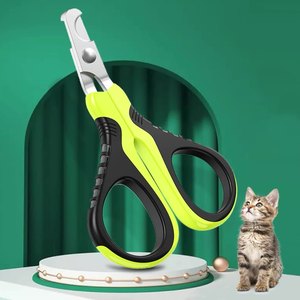 Tijeras para Uñas de Perro de Acero Inoxidable, Estilo de Dibujos Animados, Fácil de Limpiar, Material TPR Seguro, Venta al por Mayor - Product Image 2