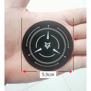 6/9cm Metal Plate Ring for Magnetic Car IPad Holder Radiator Iron Sheet Sticker for Phone IPad / Tablet PC - Product Image 4