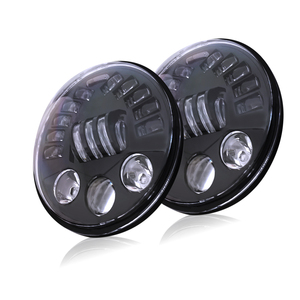Faros LED Superbrillantes de 7 Pulgadas y 75W, Impermeables IP68, con Luz Alta y Baja, Bombilla H4 de 12V, 6000 Lúmenes, 6000-6500K, para Autos Universales - Product Image 2
