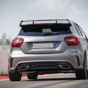Alerón Trasero Negro para Mercedes Benz Clase A W176 A250 A45 A180 A200 AMG 2013-2018 W177 A35 A180 A220 A260 2019+ - Product Image 3