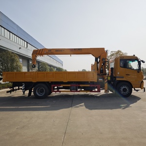 Camión Grúa Dongfeng Tianjin <span class=keywords><strong>de</strong></span> 6 Ruedas, 6.3 <span class=keywords><strong>Toneladas</strong></span>, <span class=keywords><strong>8</strong></span> <span class=keywords><strong>Toneladas</strong></span>, Pluma Telescópica, Chasis Duradero para Apoyo en Construcción - Product Image 5