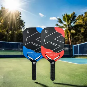 Best Pro Unibody Construction 19mm Thick T700 Carbon Fiber Elongated Mold Thermoformed Pickleball Paddle