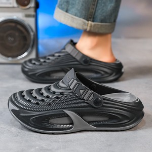 Thick-soled and <b>soft</b> <b>shoes</b> Men's outdoor casual flip-flops for summer new style breathable beach <b>shoes</b> large size - Product Image 3