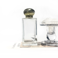 Flacon de parfum de luxe du fabricant, 100 ml, flacons vaporisateurs personnalisés, flacons de parfum vides