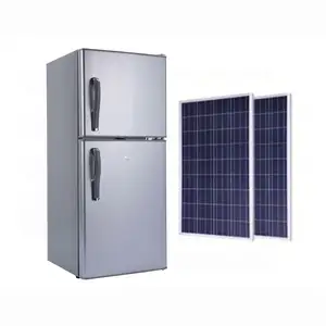 118L Professional Supplier Fridge Double Door Solar Fridge Zimbabwe