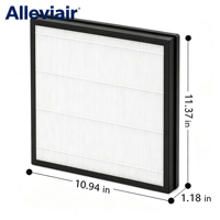Filtre à charbon actif HEPA HAP605 pour FreAire HAP605, HAP607 ; XenonLab HAP605, HAP607 Filtro Para Purificador De Aire
