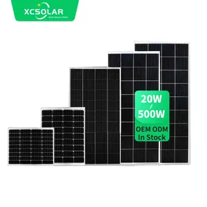 Get New Painel Solar 24V Paneles de energía solar 300W 350W Policristalino Mono Paneles solares Costo 1000W Precio para la electricidad del hogar
