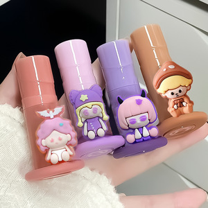 Nouveauté : Gloss à lèvres mat effet velours, non-transférable, non-desséchant, longue tenue, abordable et idéal pour les étudiants - Product Image 1