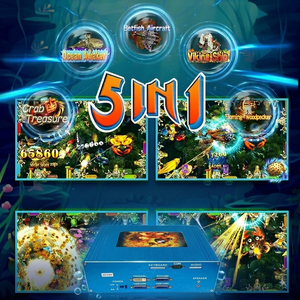 Arcade Machine Board Fish Shooting Machine Fish Game Board 5 in 1 Coin Operated Game Machine Board for Sale - Product Image 1