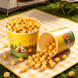 Contenedores Desechables para Palomitas de Maíz y Pollo Frito de Varios Tamaños, de 28oz a 130oz, para Snacks, Papas Fritas y Palomitas - Product Image 6