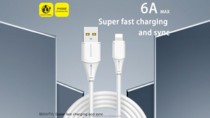 SASATHREE 价格实惠 1m USB 3.0 快速充电数据线，Type-C 来自原厂 6A - Product Image 5