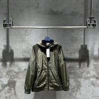 Veste coupe-vent à capuche CP Cross-Border Hiver 2025 Nouveau Style avec couche intérieure en maille pour extérieur, lentilles CP pour lunettes, col montant, Hommes Femmes