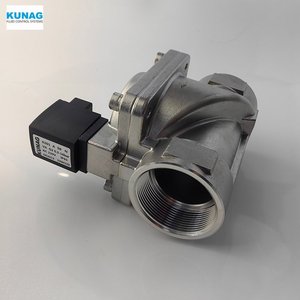 Vanne solénoïde bidirectionnelle Kunag DN50 en acier inoxydable AC 220V pour le contrôle de l'eau, structure à diaphragme, direction réversible - Product Image 4