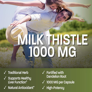 Maju hati Formula detoks Susu Thistle Dandelion akar kunyit Artichoke daun dukungan sehat fungsi hati kapsul hati - Product Image 4