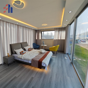 Nhà ở hiện đại kiểu mô-đun sang trọng, thiết kế kiểu nhà vườn, có thể mở rộng, kiểu nhà <span class=keywords><strong>container</strong></span>, nhà gỗ Apple có sân thượng - Product Image 4