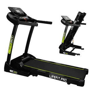 LIFEFIT 1.5HP健身健身机多功能监视器跑步机简易安装自动跑步机