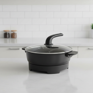 Olla Eléctrica Yuanyang de Gran Capacidad 6L, Tendencia 2026, 1500W, Revestimiento Antiadherente, Sartén Eléctrica Multifuncional - Product Image 1