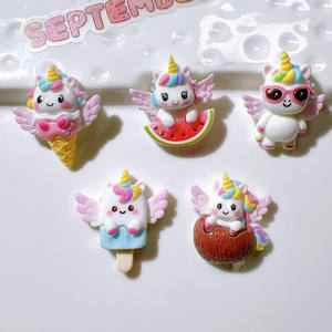 เรซินเครื่องประดับเรซินด้านหลังแบนเรียบเครื่องประดับ DIY แม่พิมพ์อุปกรณ์เสริมน่ารักสำหรับงานฝีมือ - Product Image 3