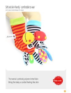 Nouveauté 2024 produits bébé chaussettes chaussures hochets pour bébés enfants chaussettes jouets musicaux pour enfants - Product Image 6